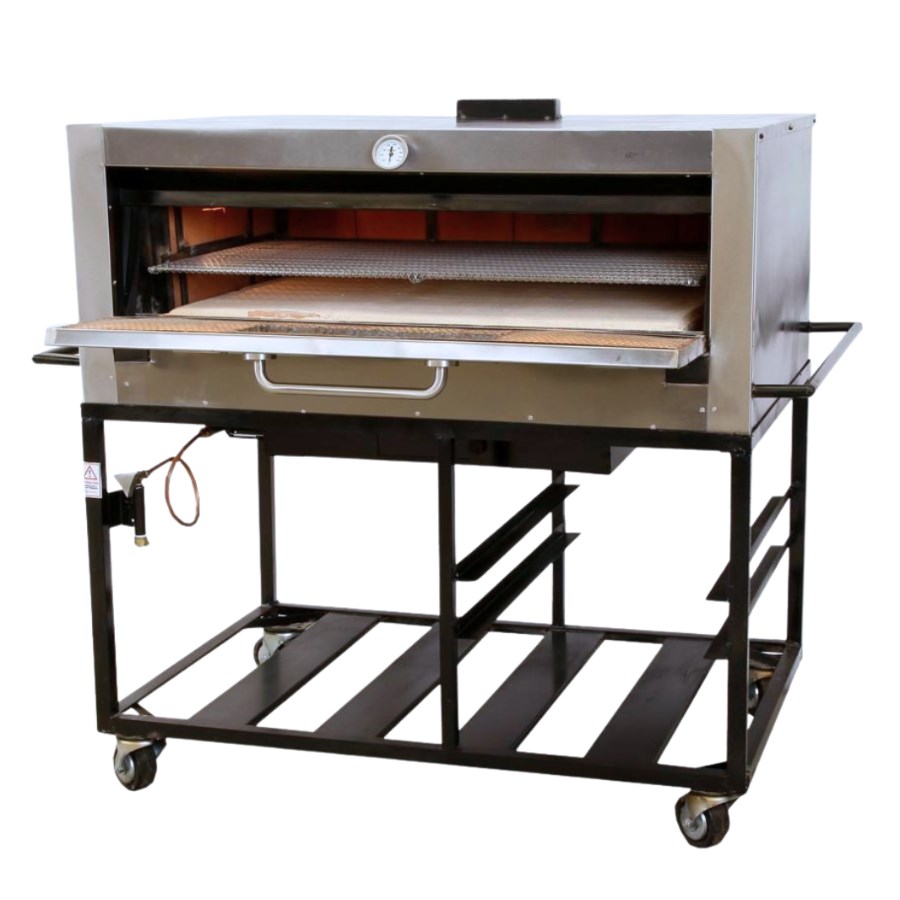 HP4L MAQUIPAN HORNO SANSON PIZZERO 4 A 8 MALLAS CON PIEDRA REFRACTARIA