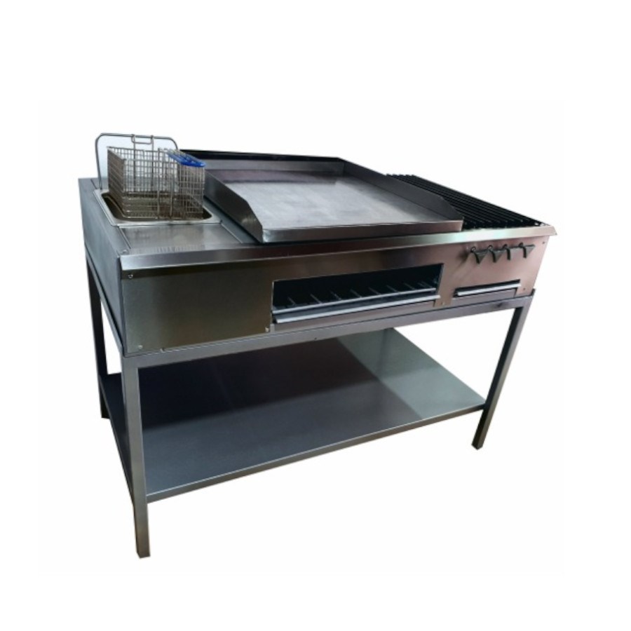 COMBO-3 MAQUIPAN COMBO PLANCHA, PARRILA Y FREIDORA 1.4M 