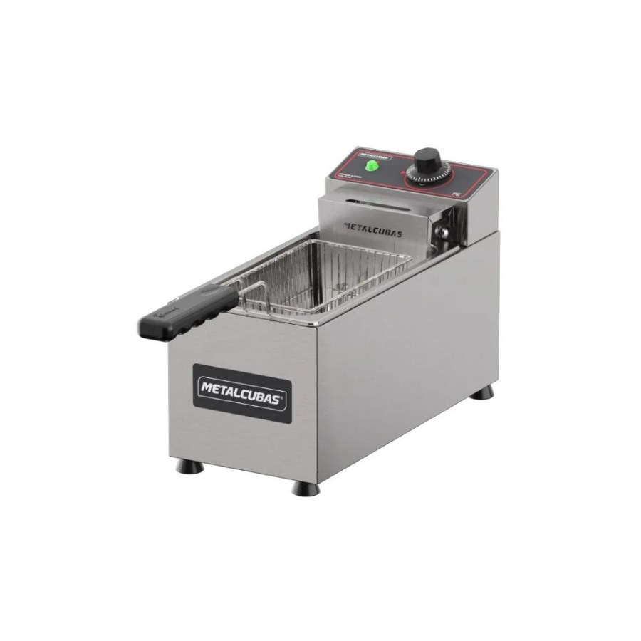 FE1C METALCUBAS FREIDORA ELECTRICA UNA CANASTILLA 1/3GN    