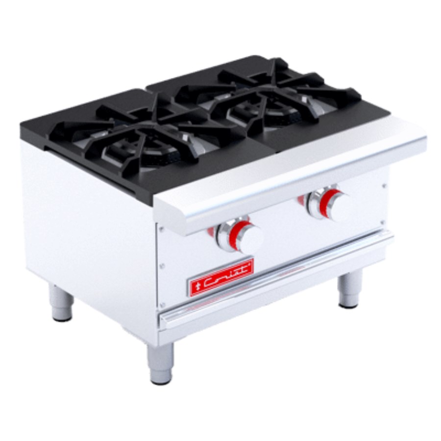 PCH-2 DE MESA PETIT CORIAT PARRILLA 2 QUEMADORES