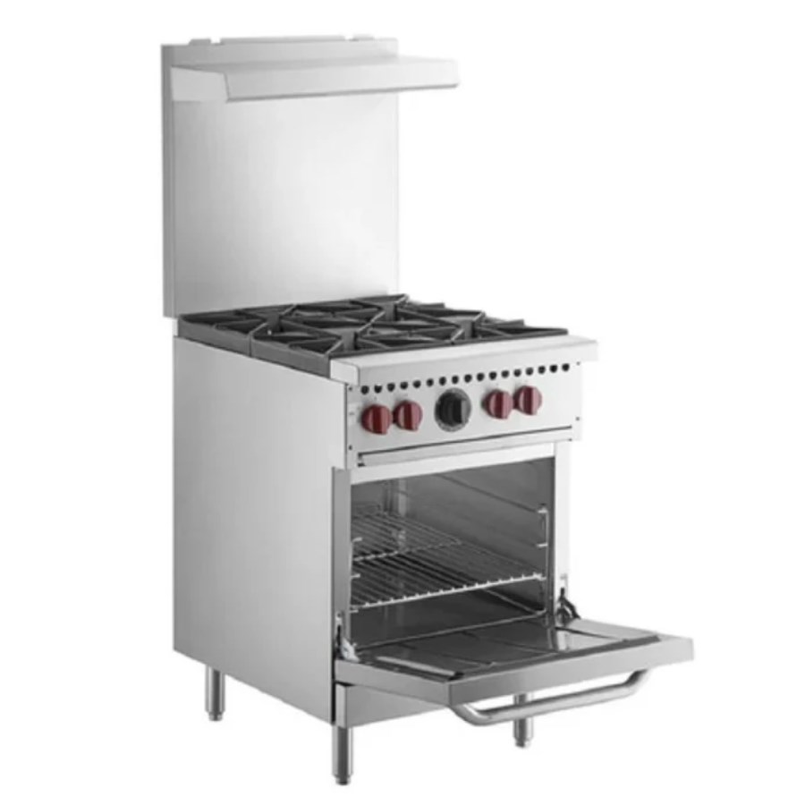 SX24-4BP HOBART VULCAN ESTUFA 4 QUEMADORES CON HORNO