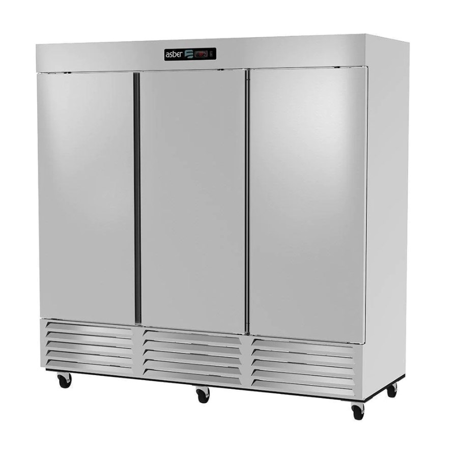ARR 72 H HC ASBER REFRIGERADOR 3 PUERTAS SOLIDAS PROFESSIONAL LINE