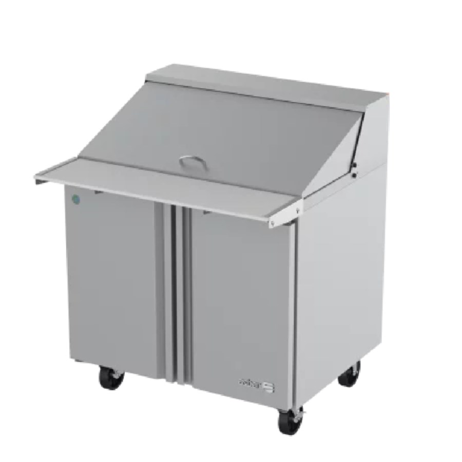 APTM 36 15 HC ASBER MESA REFRIGERADA DE PREPARACIÓN 2 PUERTAS MEGA TOP