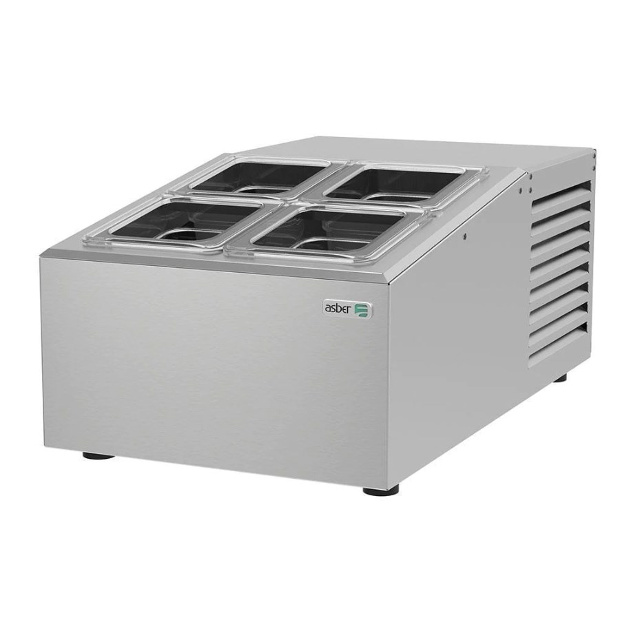 ATC-2+2  HC ASBER TOPPING REFRIGERADO SOBRE MOSTRADOR 