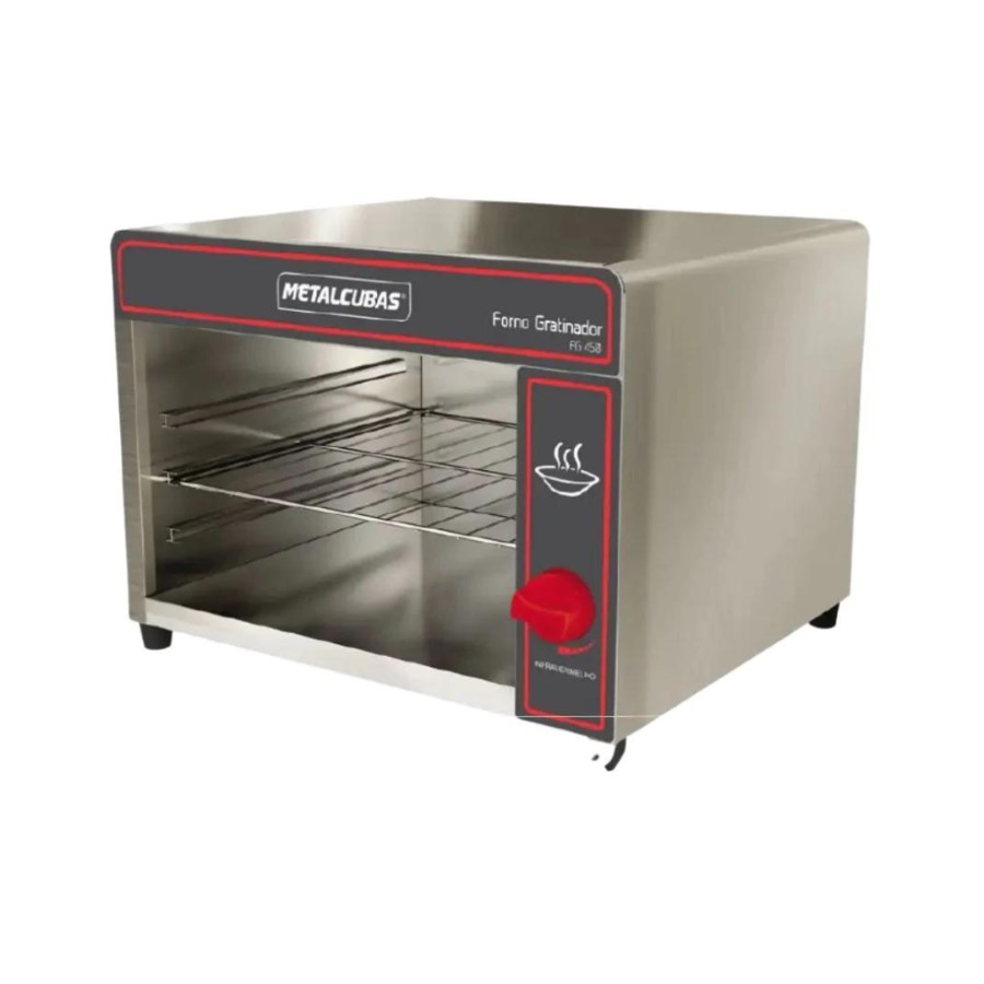 FG450  METALCUBAS GRATINADOR SALAMANDRA A GAS 0.24KG/H