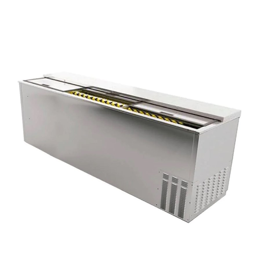 ADBC 94 S HC ASBER BOTELLERO REFRIGERADO ACERO INOXIDABLE 3 PUERTAS CORREDIZAS PROFESSIONAL LINE