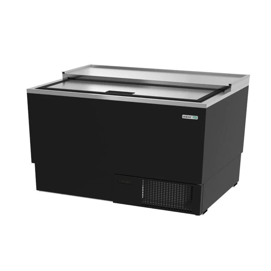 AGF-36 HC ASBER CONGELADOR GLASS FROSTER 1 PUERTA SOLIDA