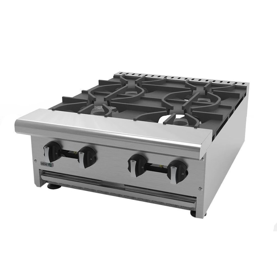 AEHP-4-24 ASBER PARRILLA A GAS DE 4 FUEGOS ABIERTOS