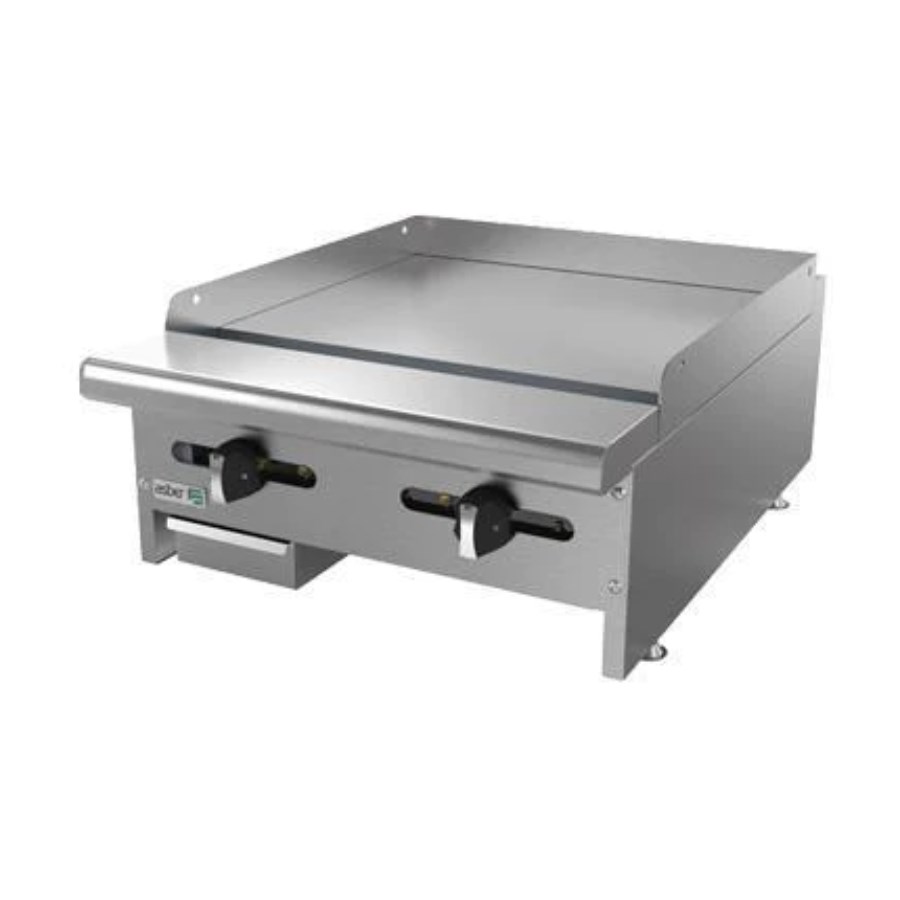 AEMG-24-H ASBER PLANCHA LISA A GAS CON PLACA DE 3/4