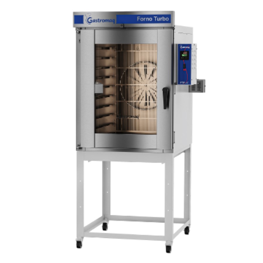 FTE10 GASTROMAQ HORNO TURBO ELECTRICO 10 CHAROLAS 220V TRIFASICA
