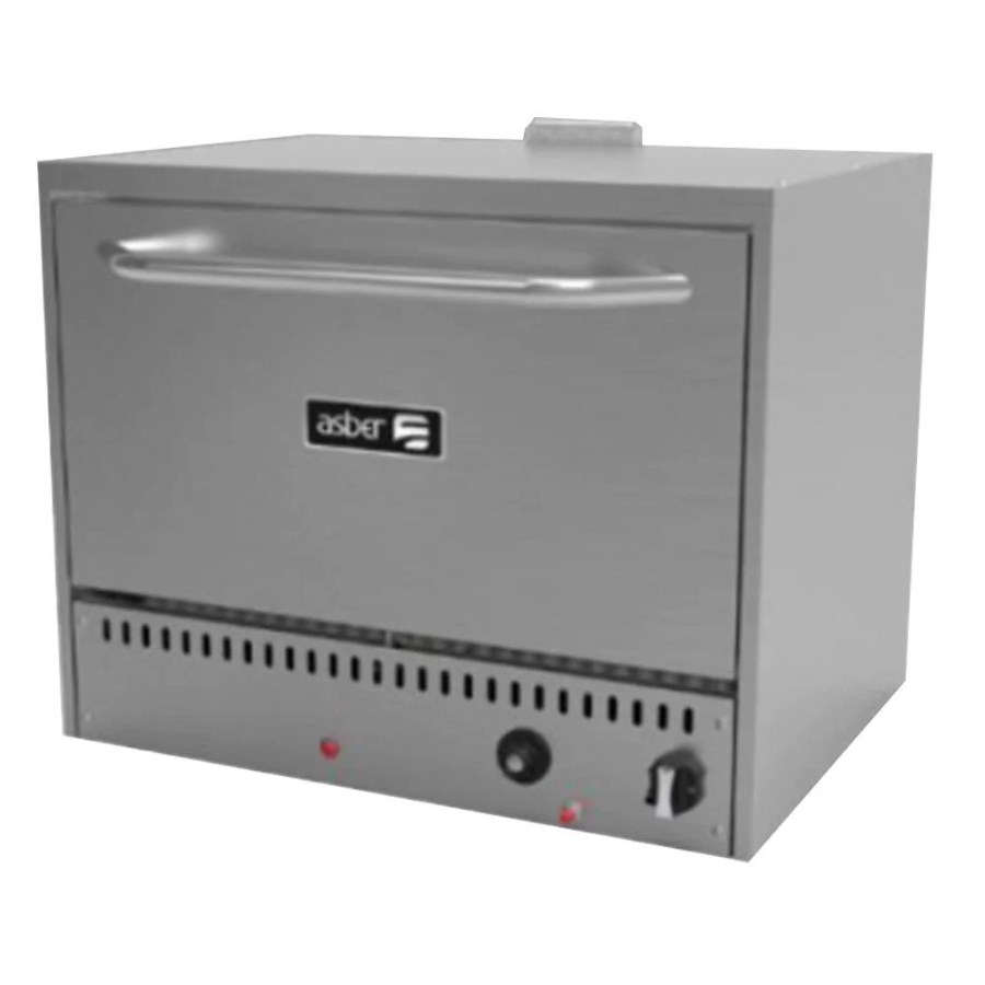 AEPO-36-S ASBER HORNO PIZZERO A GAS CON 2 PIEDRAS REFRACTARIAS