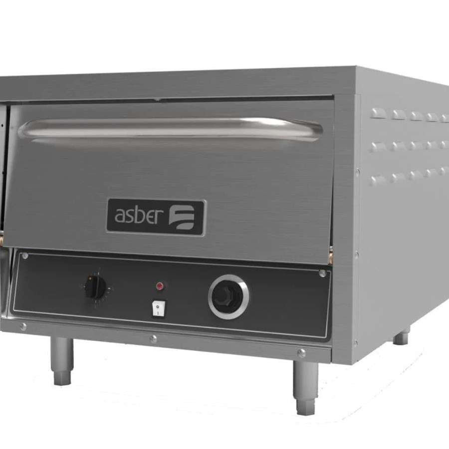 AEPO-26-E ASBER HORNO PIZZERO ELÉCTRICO CON 2 PIEDRAS REFRACTARIAS