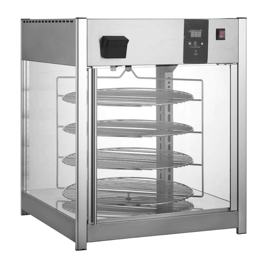 RTR-158L MIGSA EXHIBIDOR Y CALENTADOR DE PIZZAS CON HUMEDAD