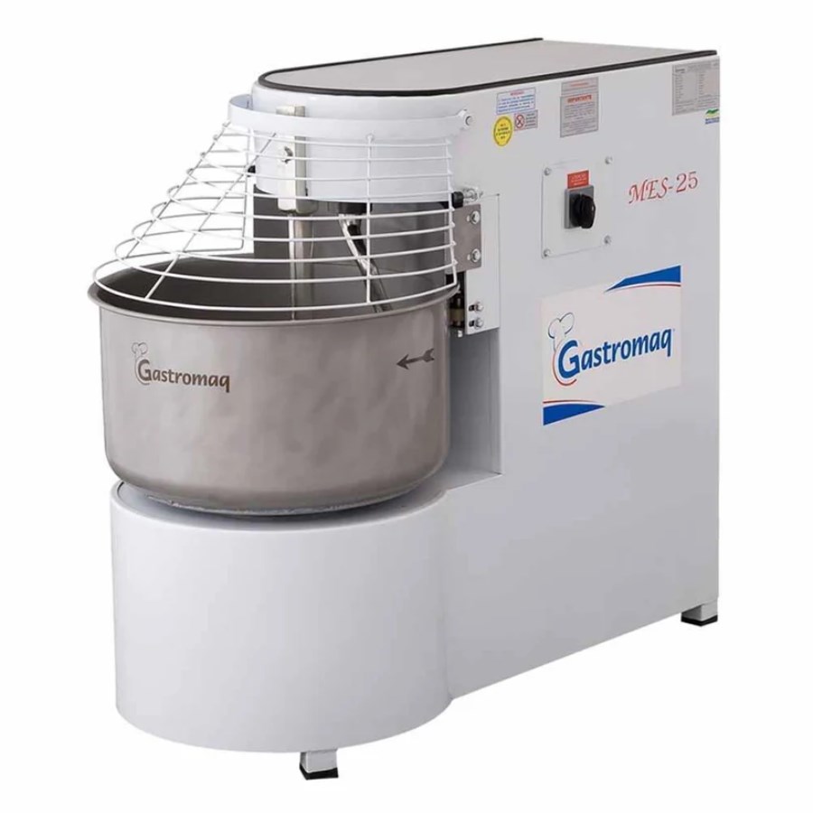 MES25 GASTROMAQ AMASADORA ESPIRAL 25KG 220V BIFASICA