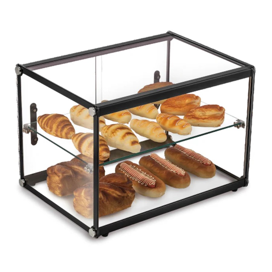 ZW-65 MIGSA VITRINA EXHIBIDORA NEUTRA CRISTAL RECTO
