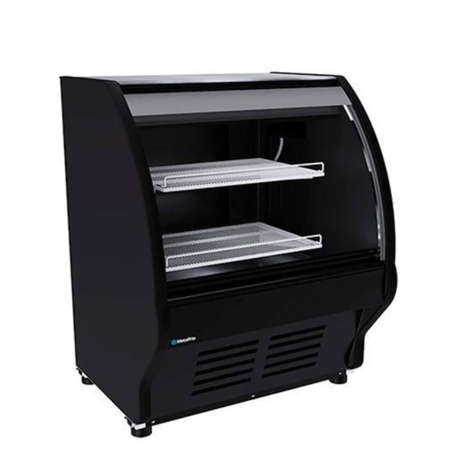 VCM100 METALFRIO VITRINA EXHIBIDORA DE CRISTAL CURVO 